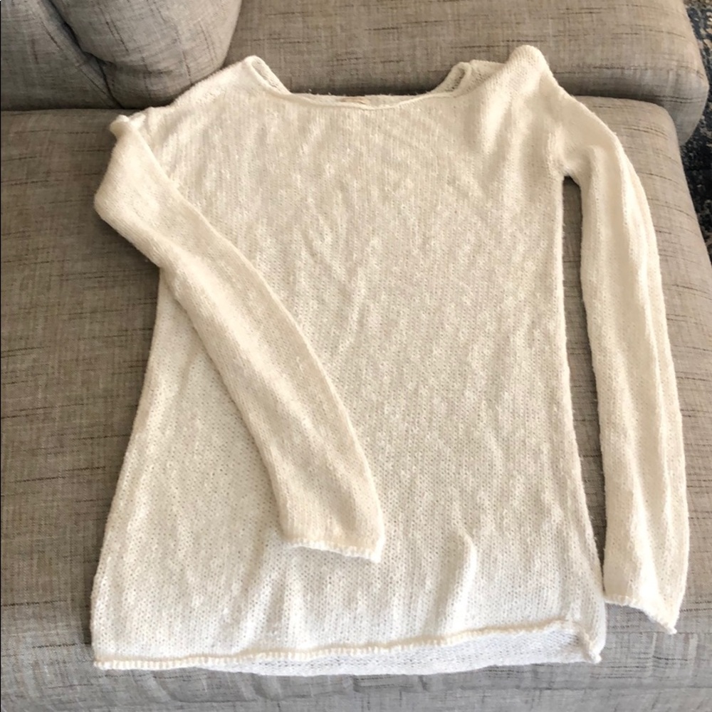 White sweater